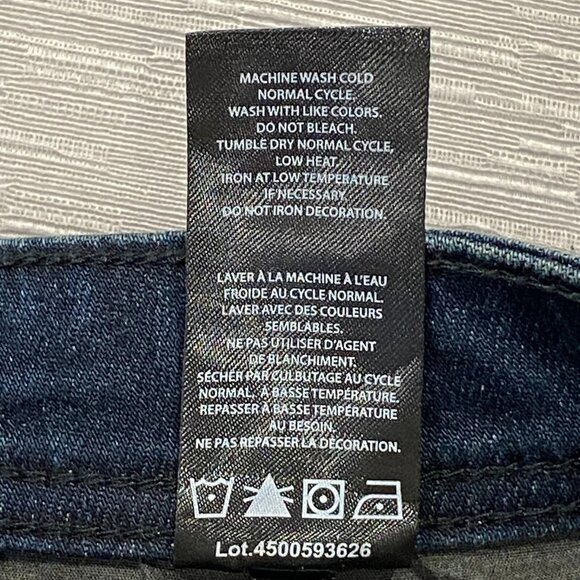 Buffalo David Bitton Jack Jeans Mens 32 x 30 Slim Fit Straight Dark Wash Denim - Picture 12 of 12